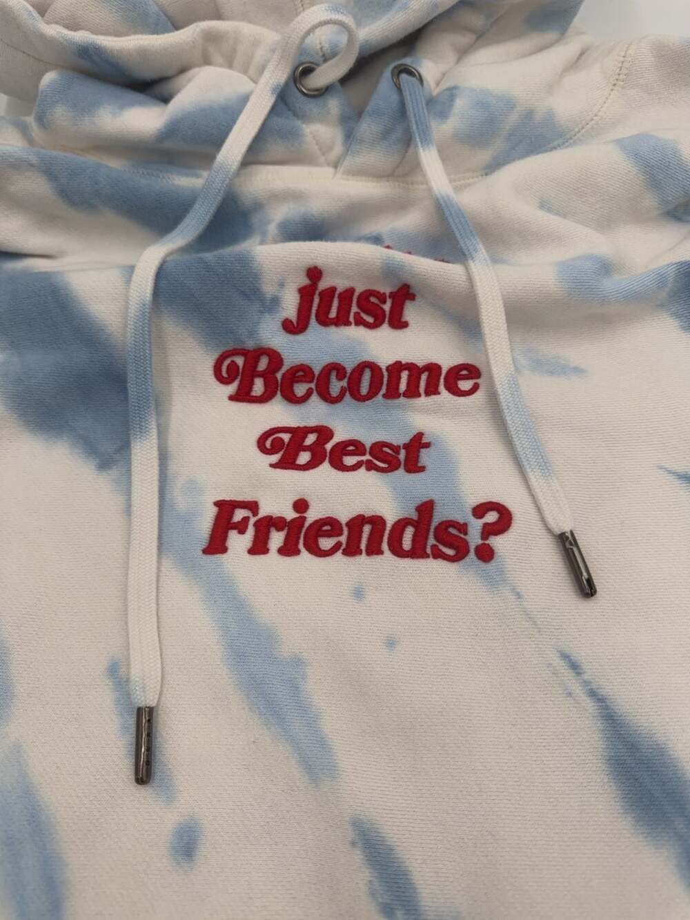 Shoe Palace x Step Brothers Hoodie Tie Dye Best Friends Pullover Size XL Mens - Picture 3 of 6